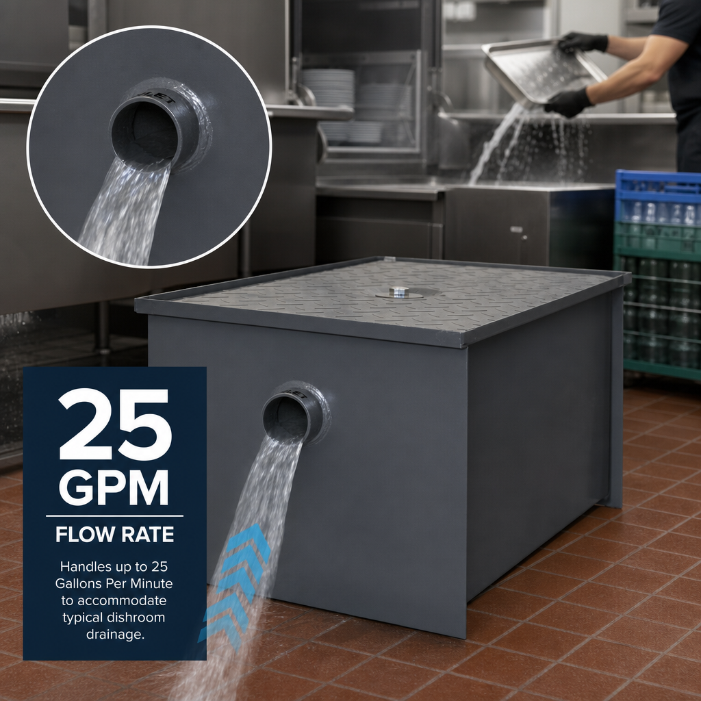 25 GPM Flow Rate