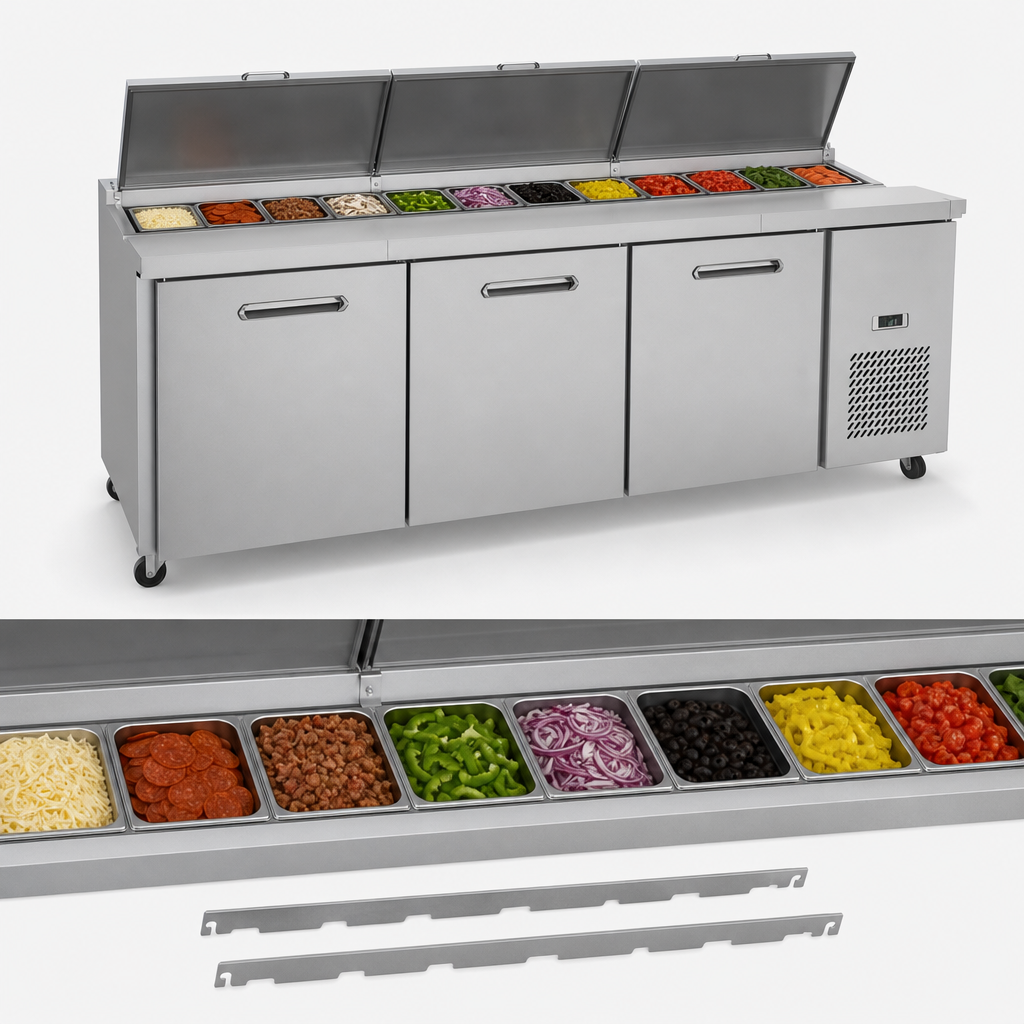 12-Pan Prep Capacity