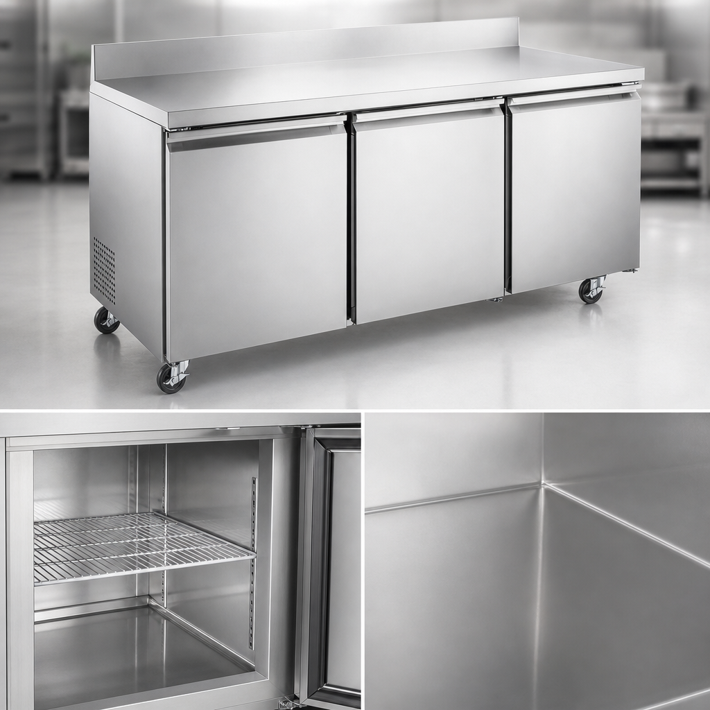 Stainless Steel Interior and Exterior