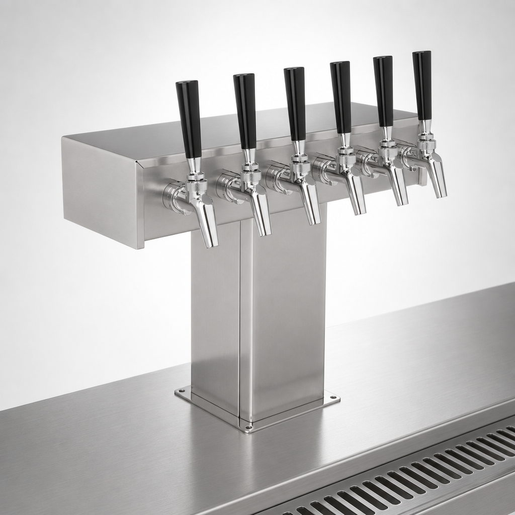 Six-Faucet Capacity