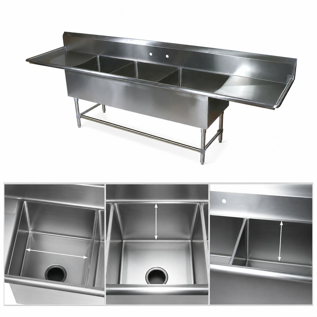 Three Compartment Bowl Layout