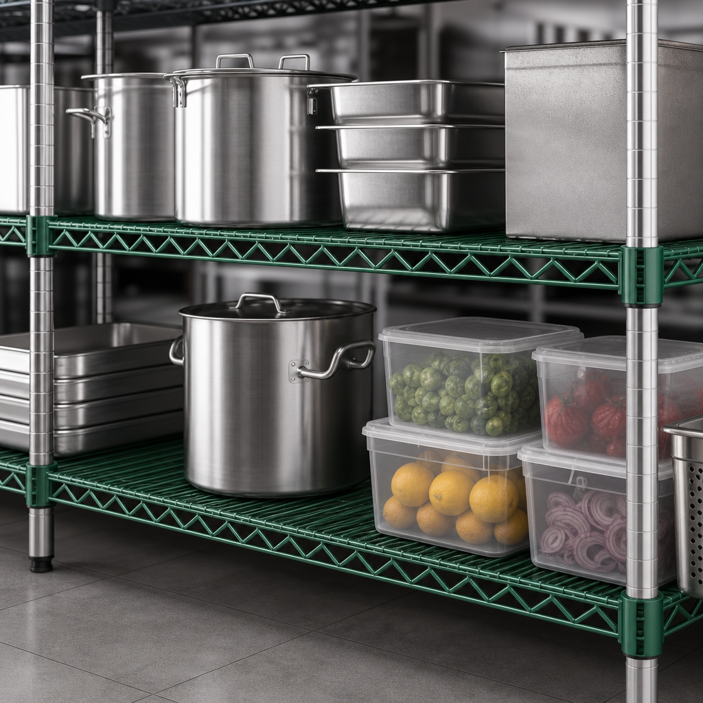 Heavy-Duty Shelf Construction