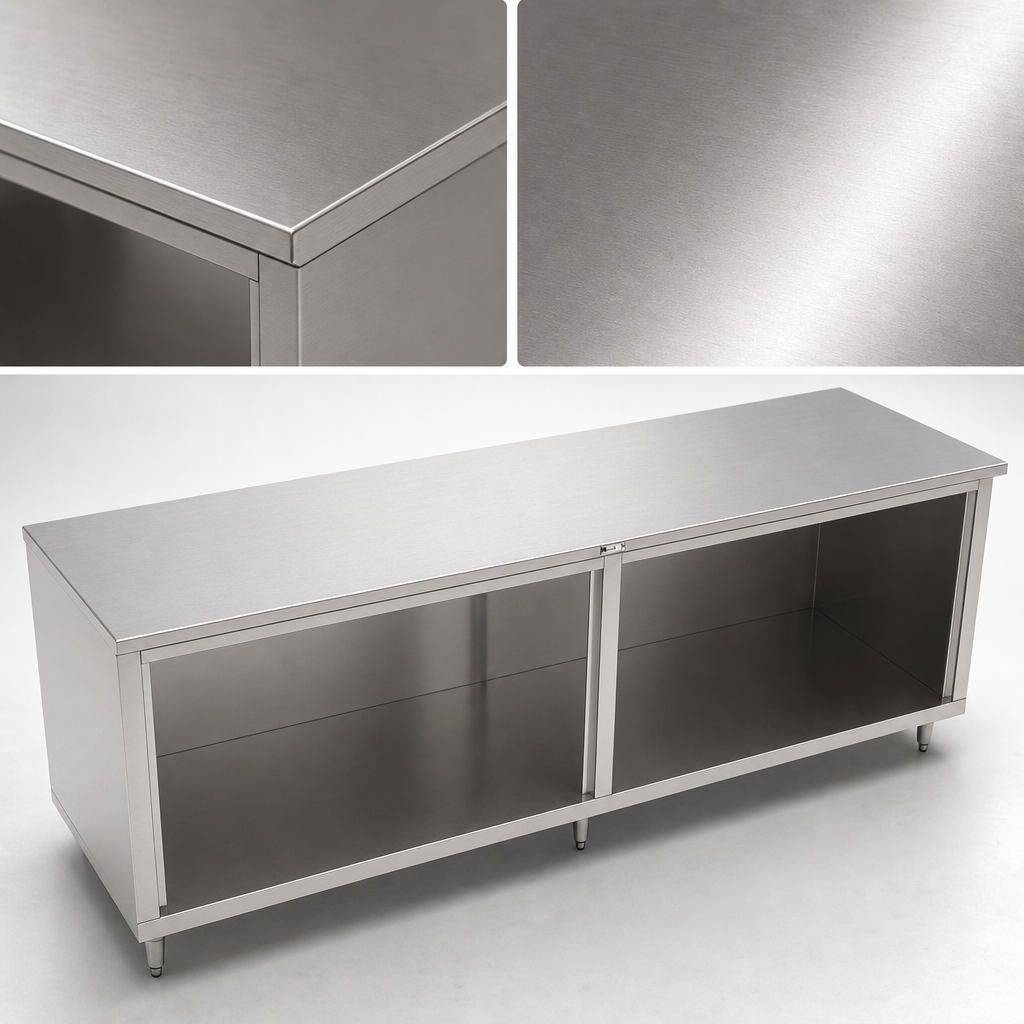 16-Gauge Type 300 Stainless Steel Top