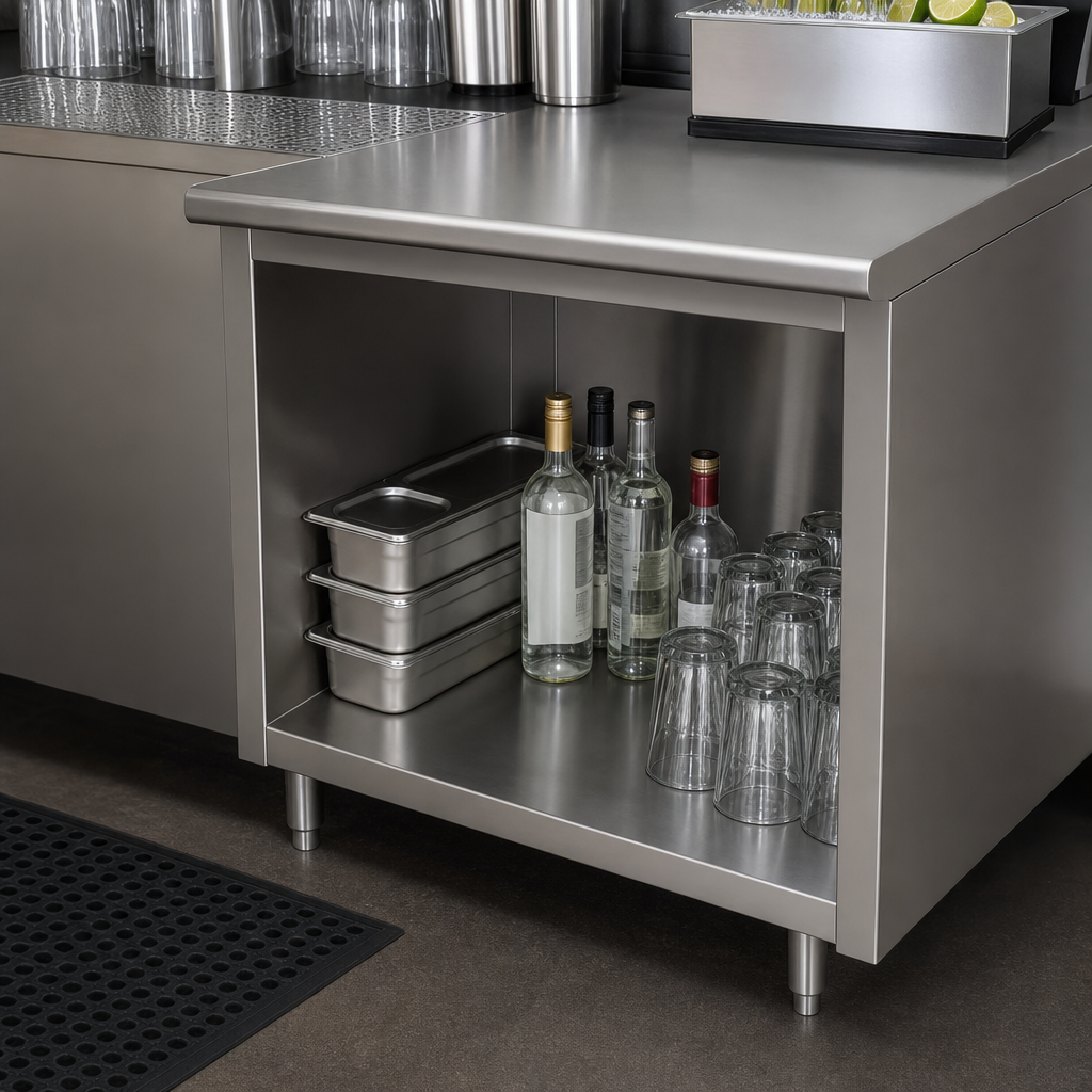 Open Front Cabinet Base