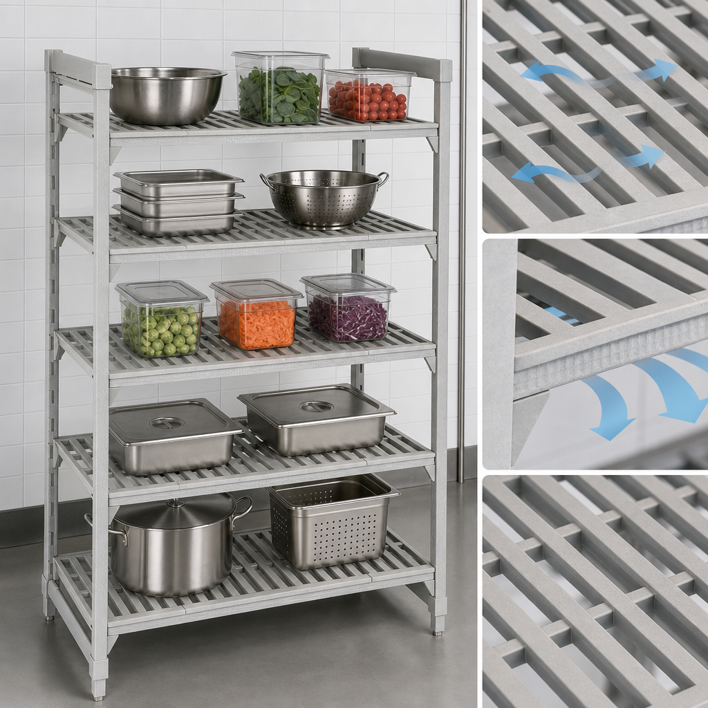 Vented Shelf Plates