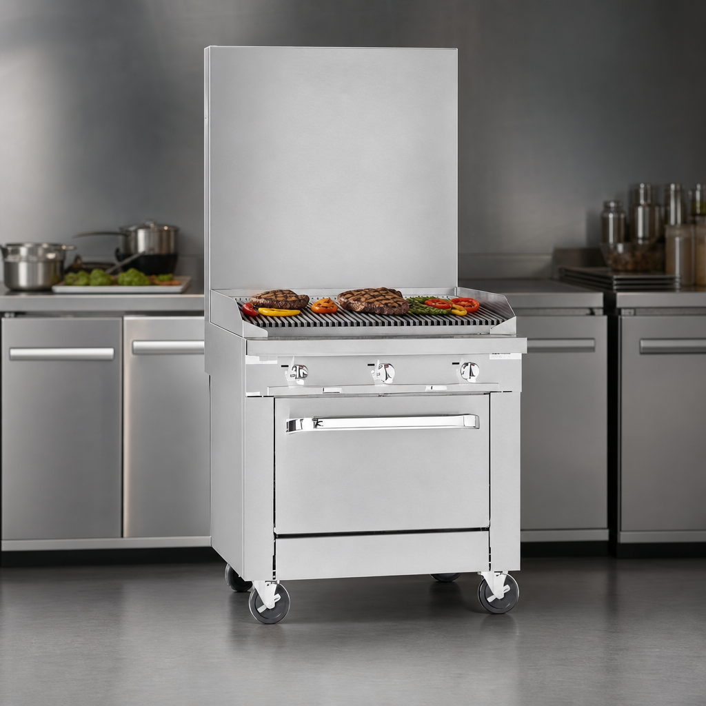 Full-Width 24-Inch Charbroiler