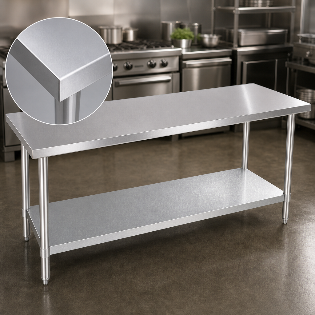 400 Series Stainless Steel Top