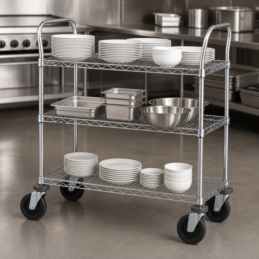 Three Wire Shelves