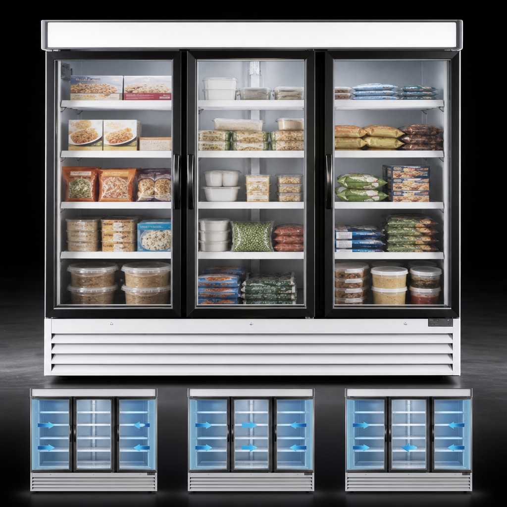 Three-Section, 72 Cu. Ft. Capacity