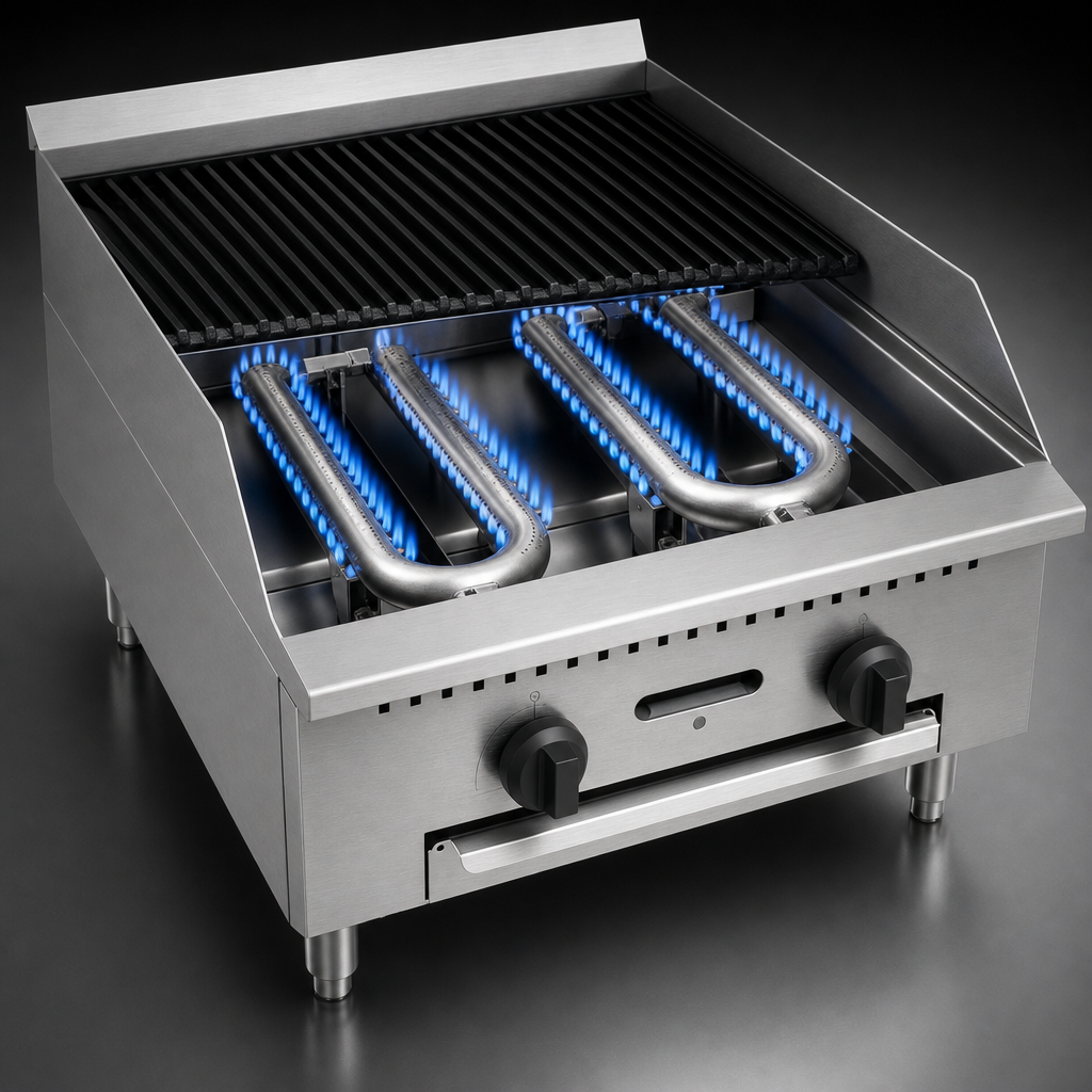 Two 30,000 BTU Burners