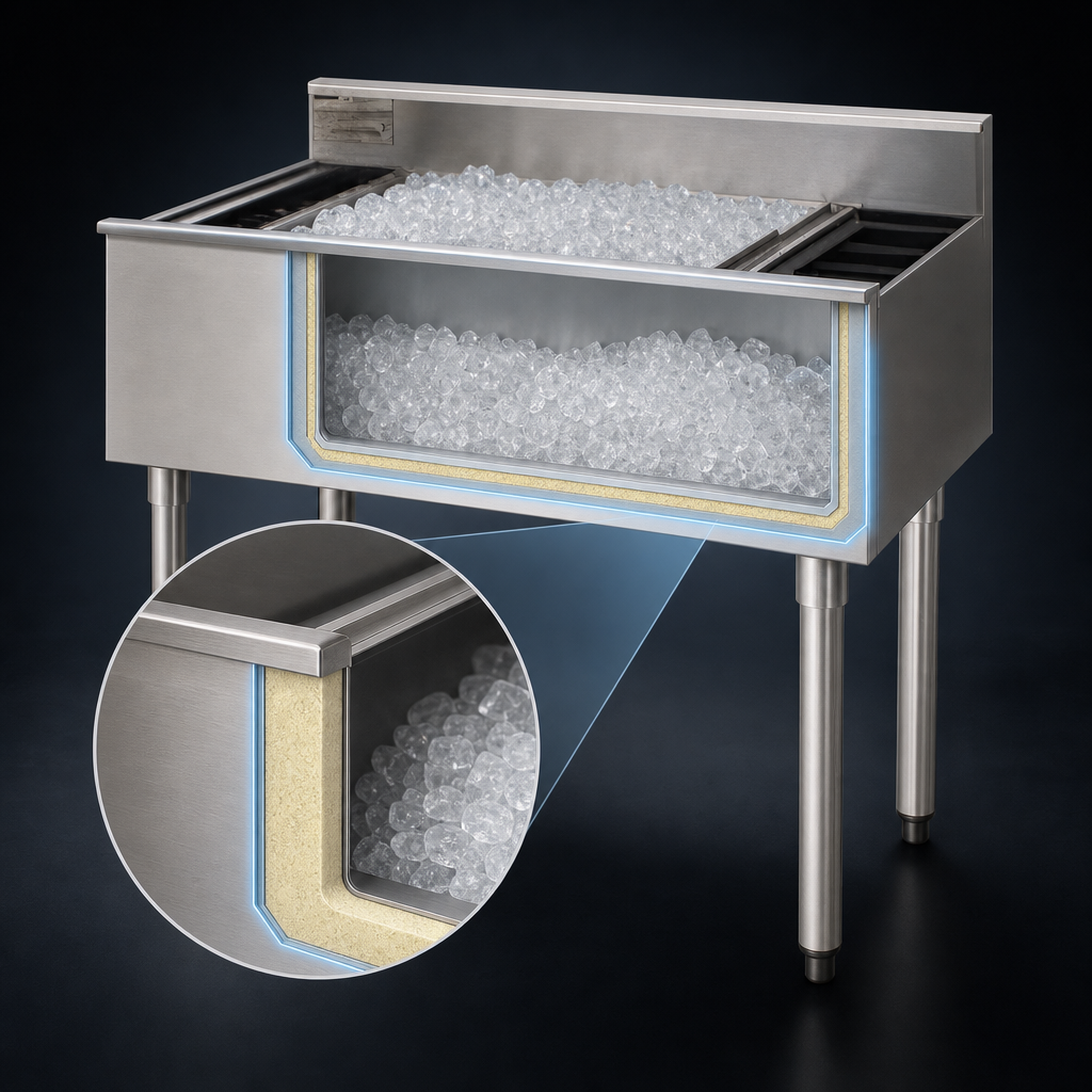 Fully Insulated Ice Bin