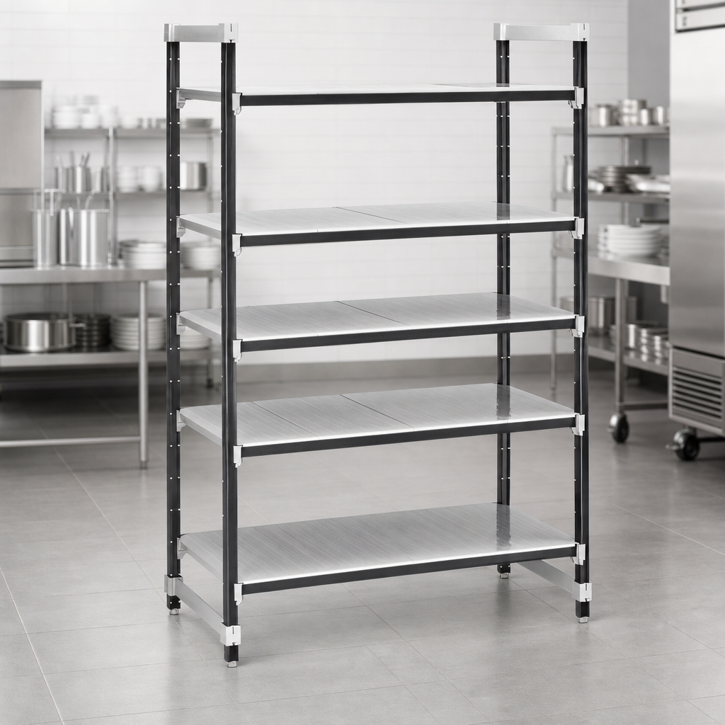 Five Solid Shelves