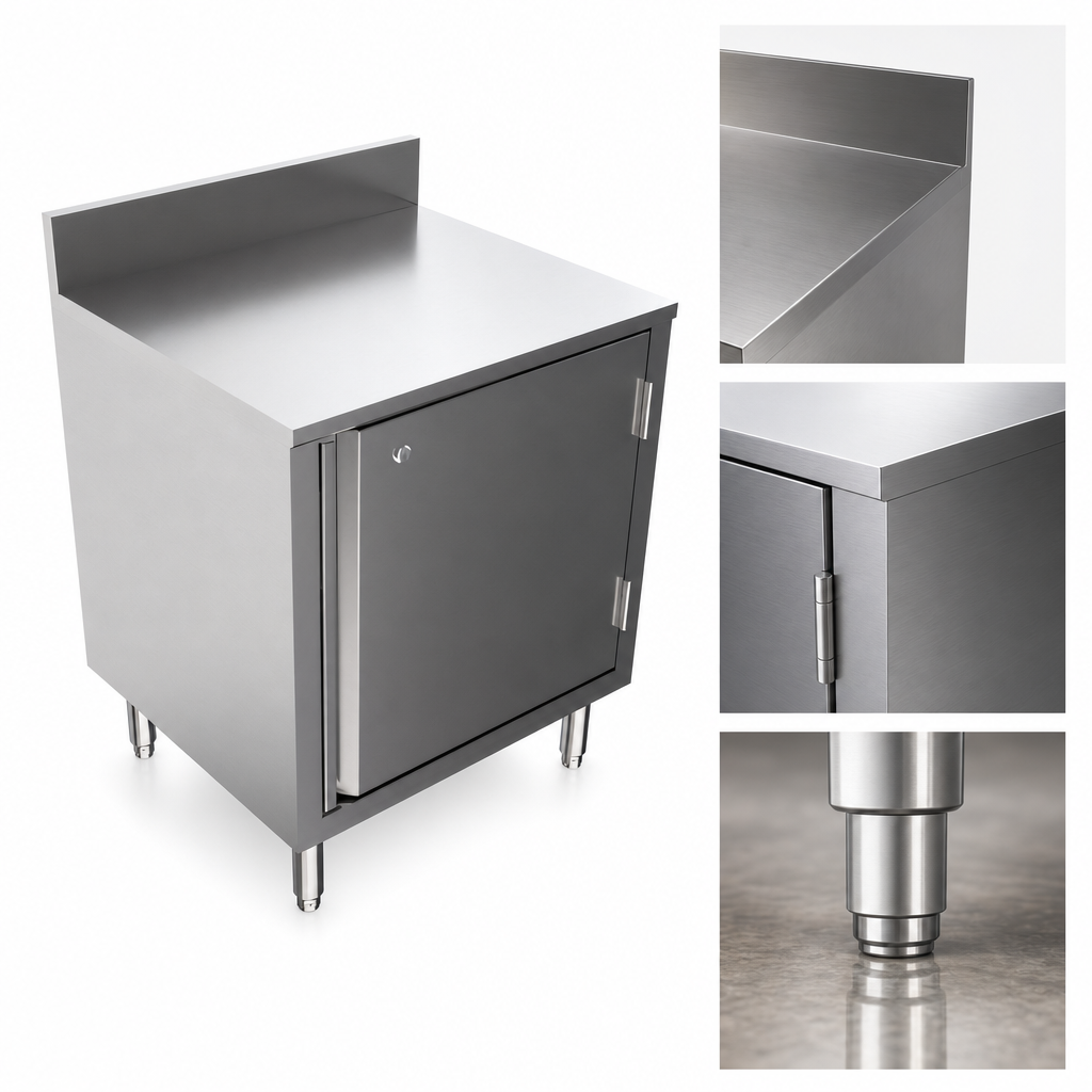 18-Gauge Stainless Steel Construction