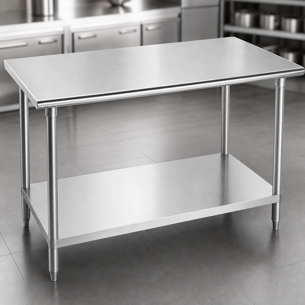 16-Gauge 304 Stainless Steel Top