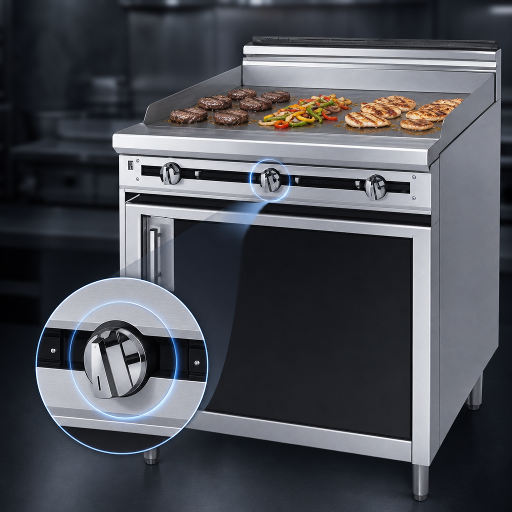 Thermostatic Griddle Controls