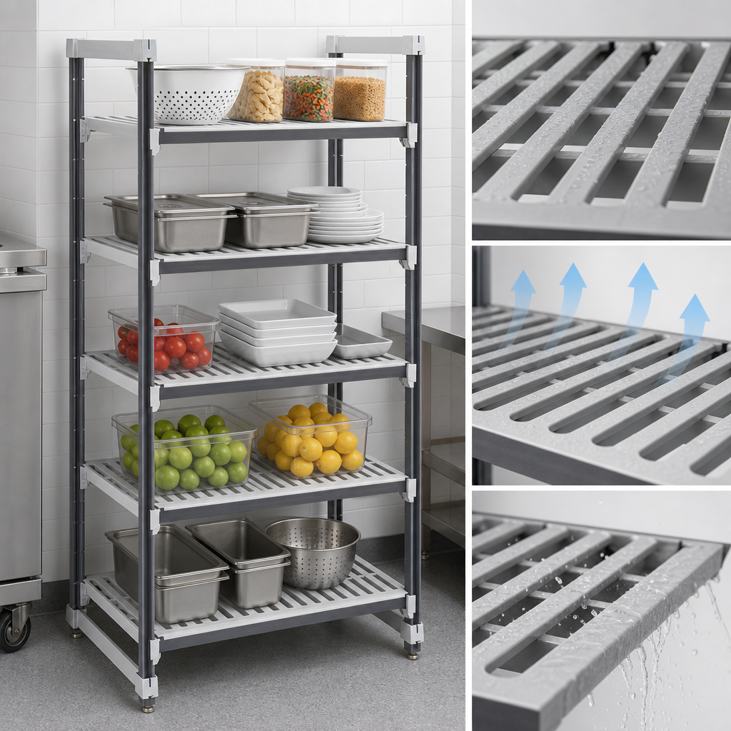 Vented Shelf Plates