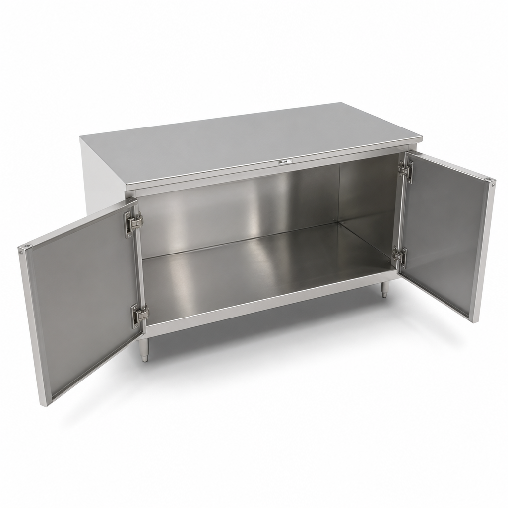 Cabinet Base with Hinged Doors