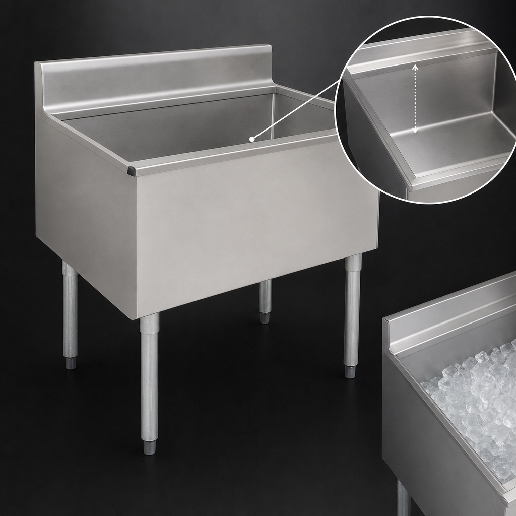 12-Inch Deep Stainless Steel Liner