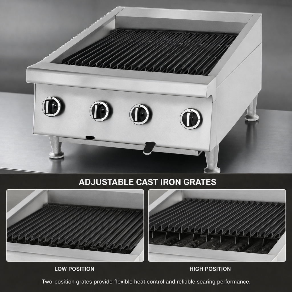 Adjustable Cast Iron Grates