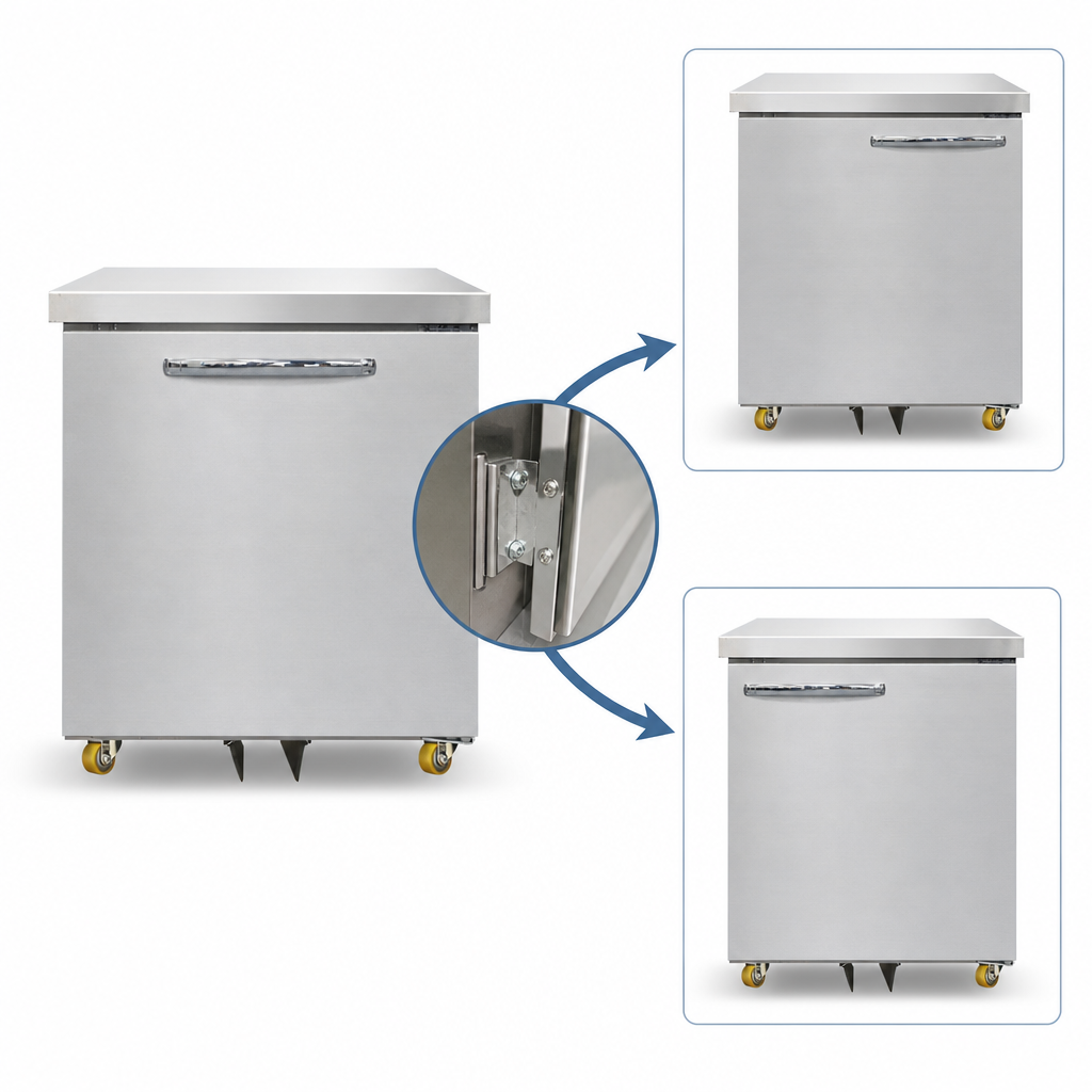 Field-Rehingeable Door