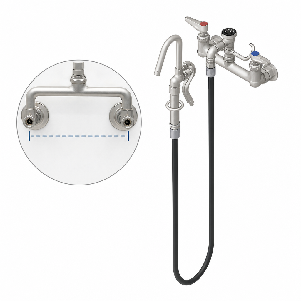 8-Inch Adjustable Centers