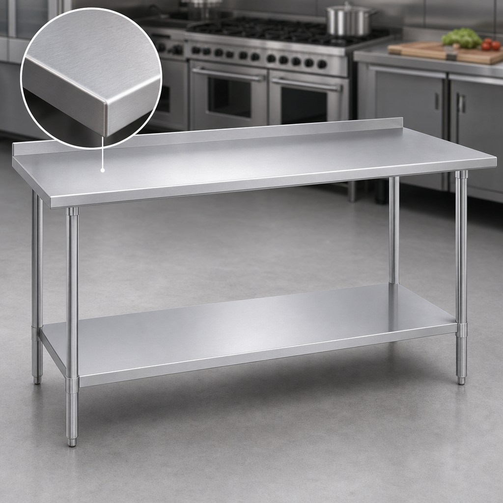 14-Gauge 300 Series Stainless Steel Top