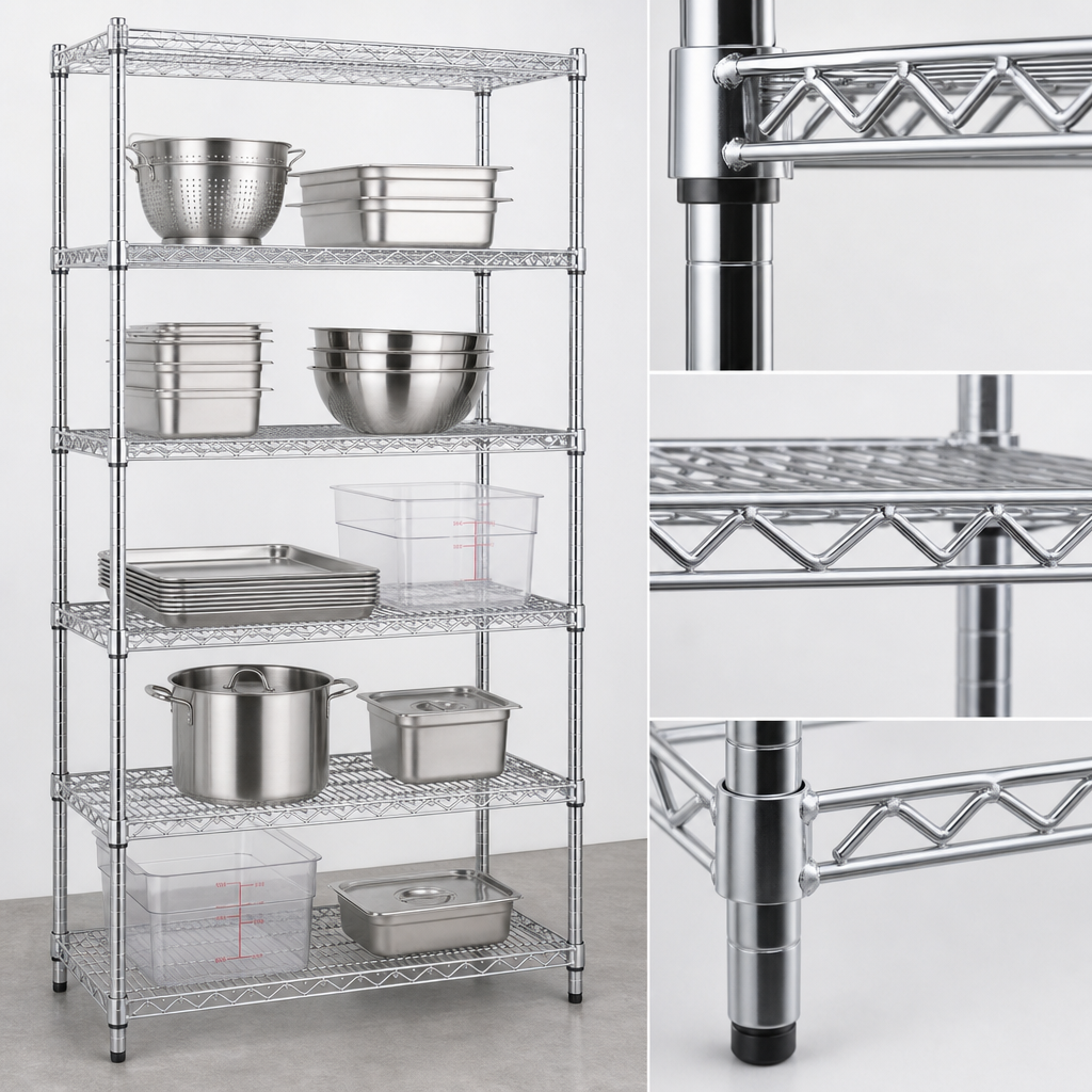 Patented QuadTruss Shelf Design