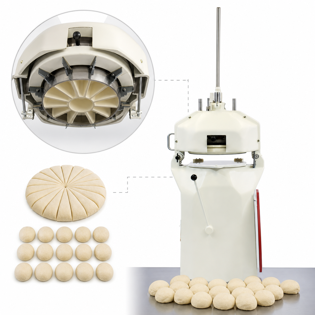 20-Part Dough Portioning