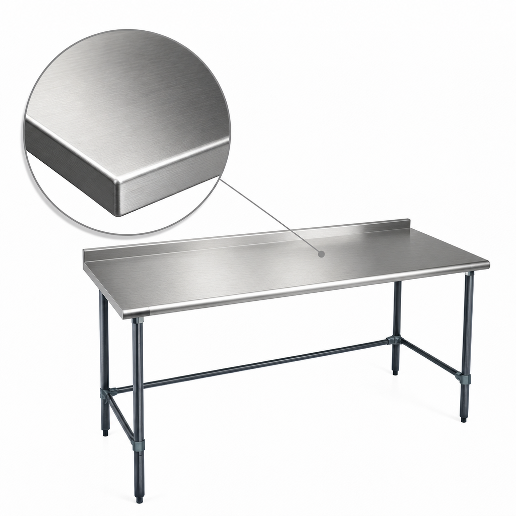 16-Gauge 300 Series Stainless Steel Top