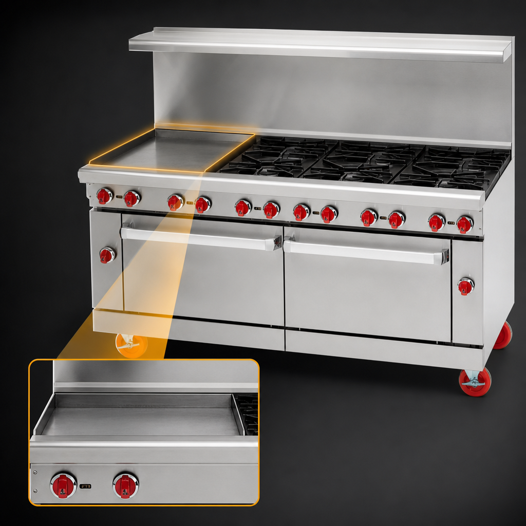 24-Inch Left Griddle