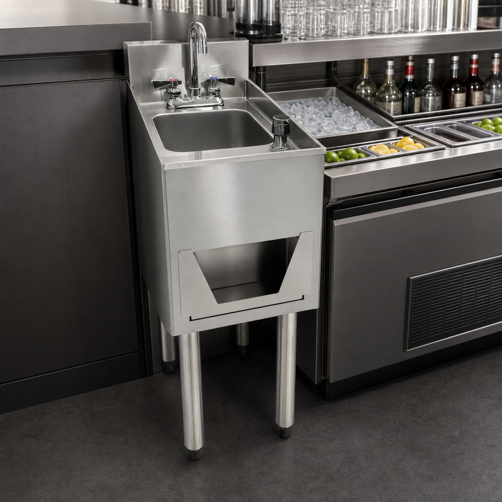 Freestanding Underbar Design