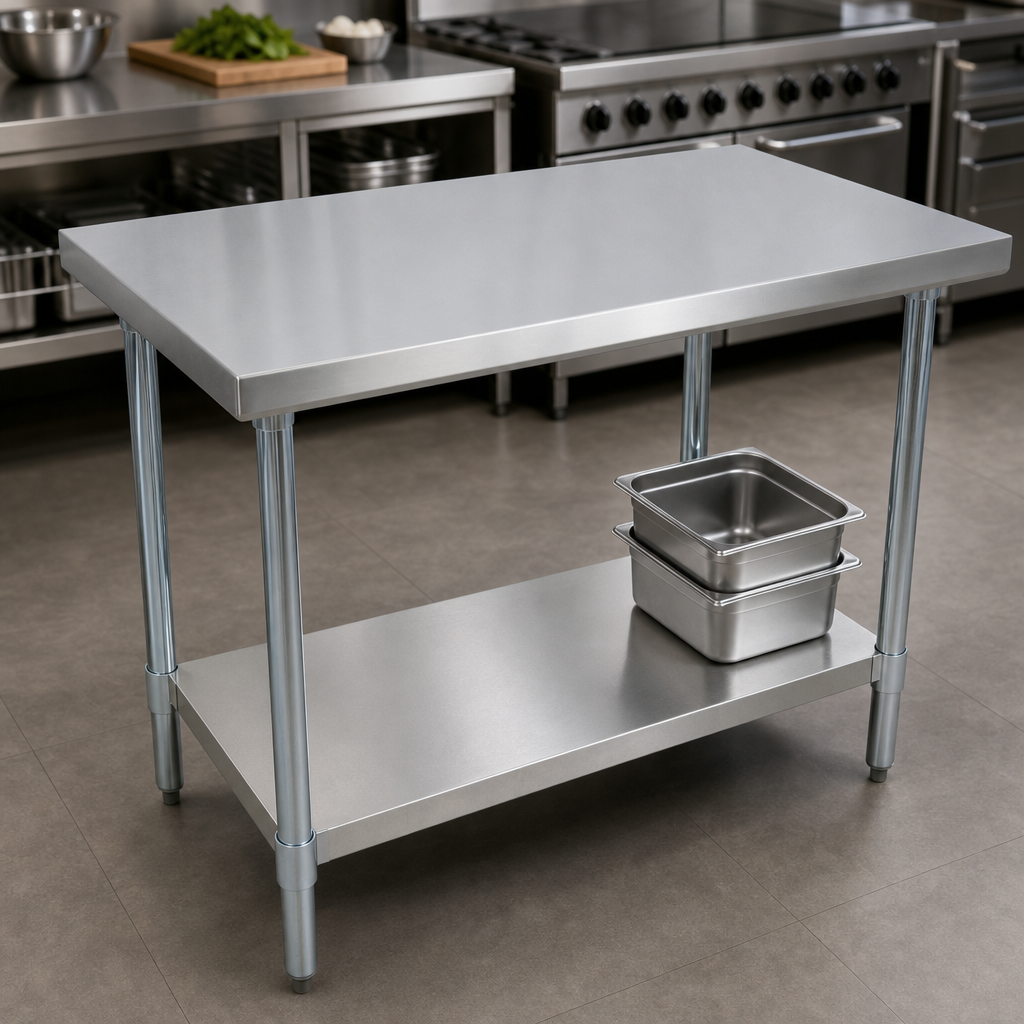 16-Gauge T-304 Stainless Steel Top