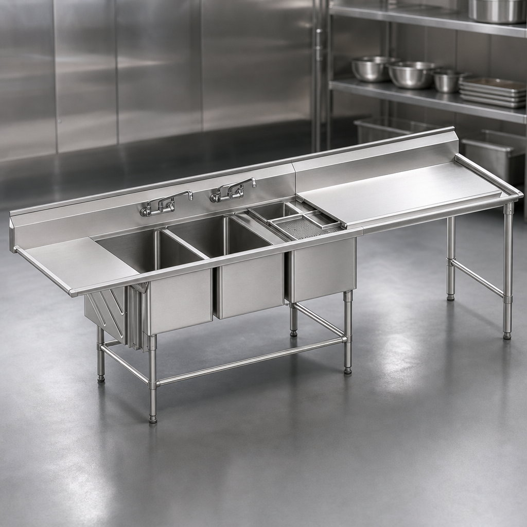 Heavy-Duty Stainless Steel Construction