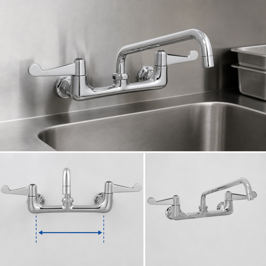 8-Inch Center Wall Mount
