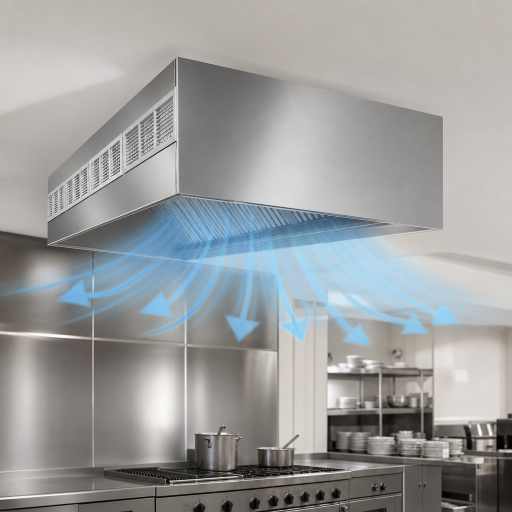 Front Discharge Make-Up Air System