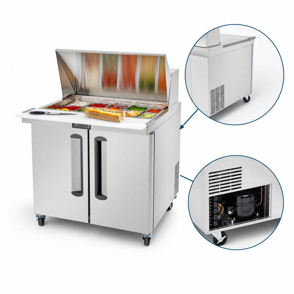 Rear-Mounted Self-Contained Refrigeration