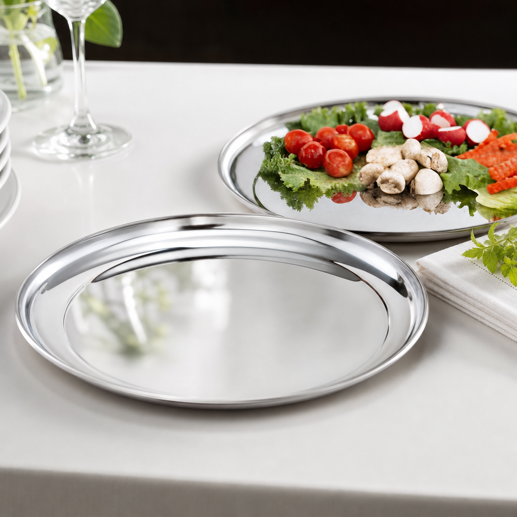 Mirror-Finished Stainless Steel