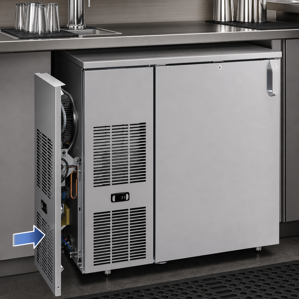 Front-Serviced Refrigeration