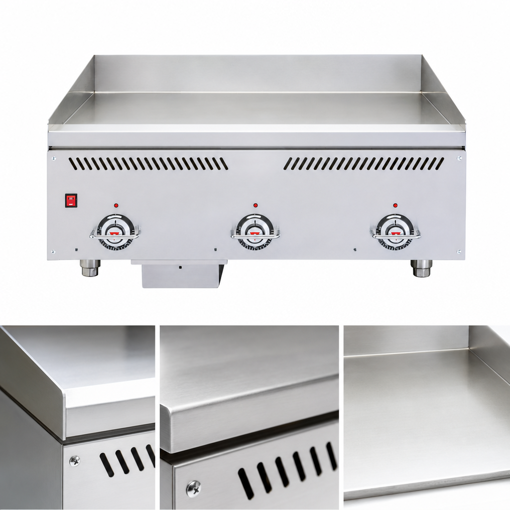 Chrome-Plated Griddle Plate