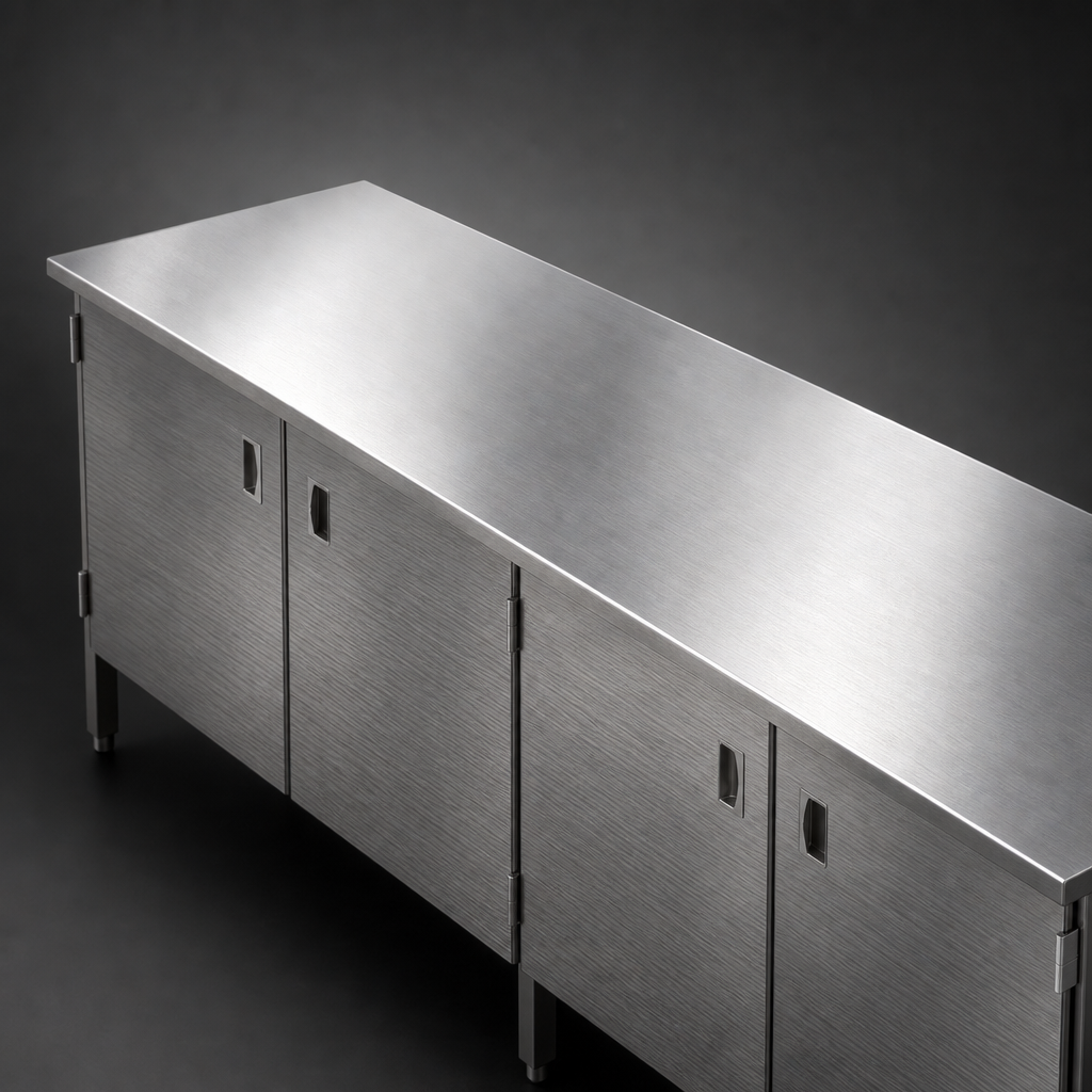 16-Gauge Stainless Steel Flat Top