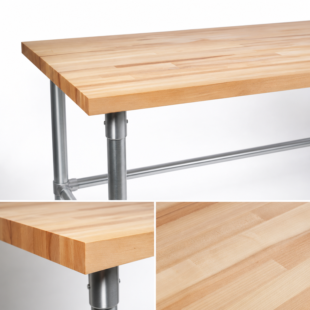 Thick Maple Work Surface