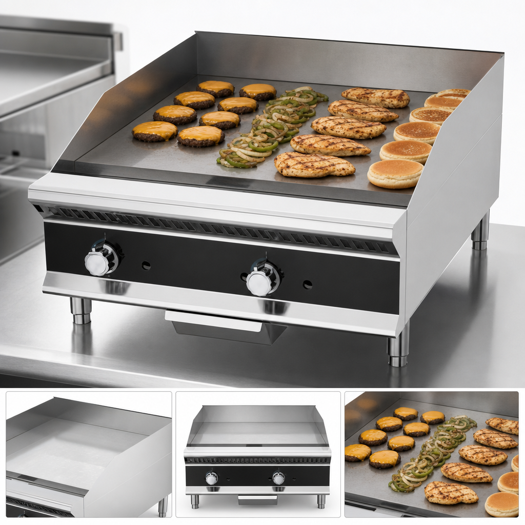 47.4 x 24.6-Inch Cooking Surface