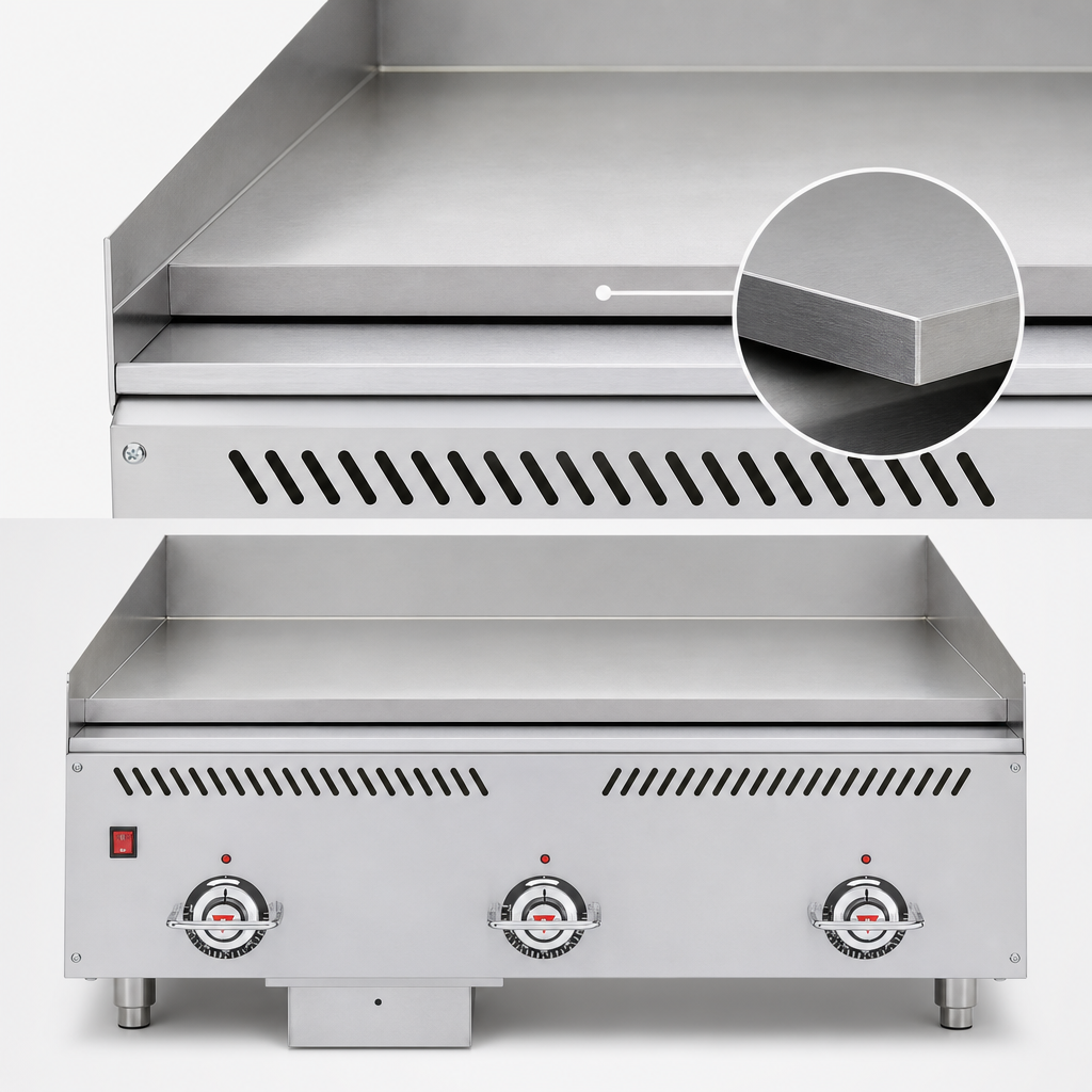 1-Inch Steel Griddle Plate
