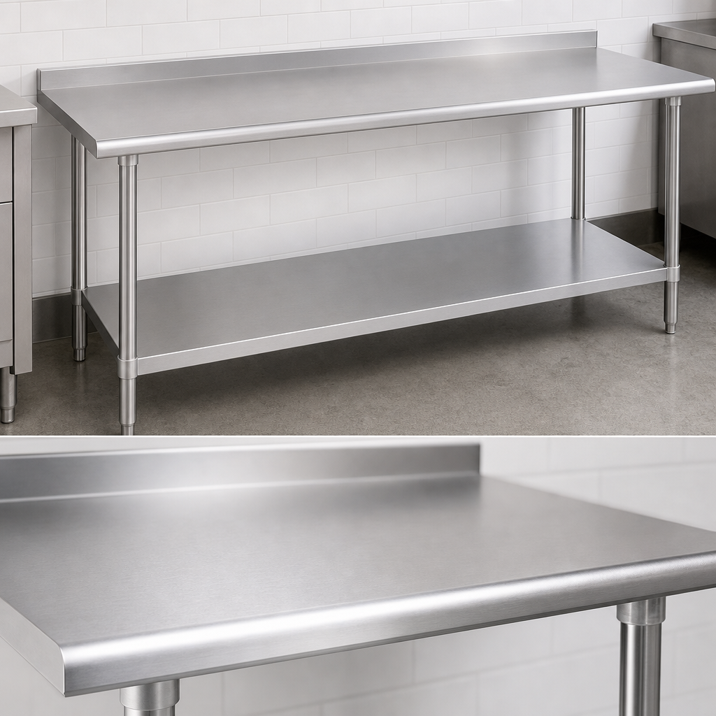 14-Gauge 300 Series Stainless Steel Top