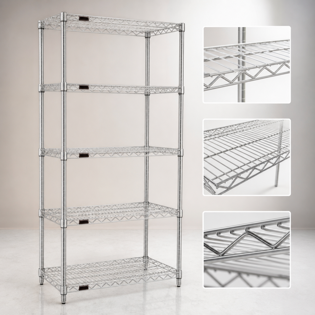 Patented QuadTruss® Shelf Design