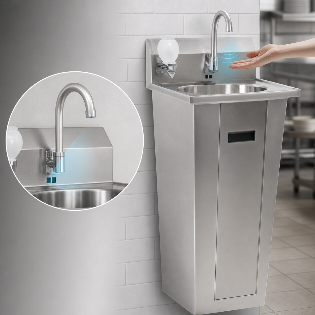 Electronic Eye Gooseneck Spout