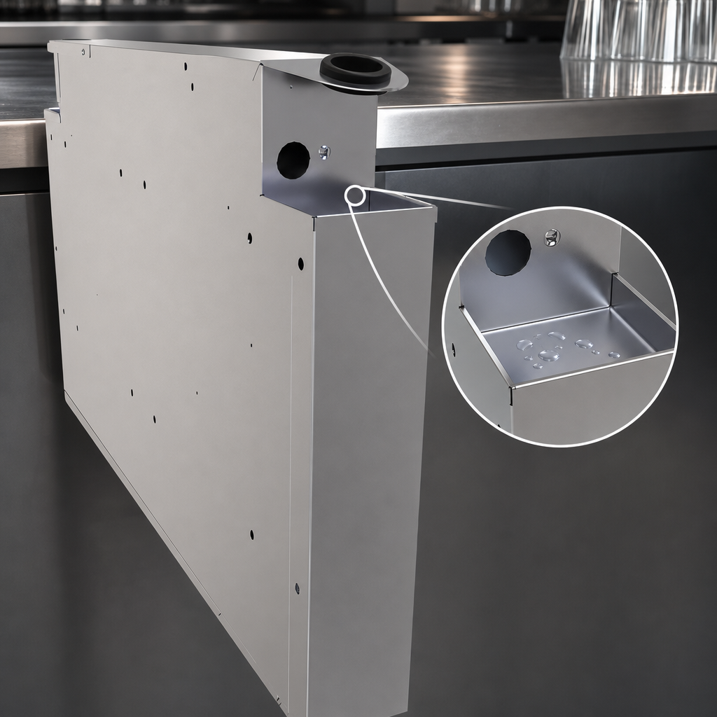 Integral Drip Pan