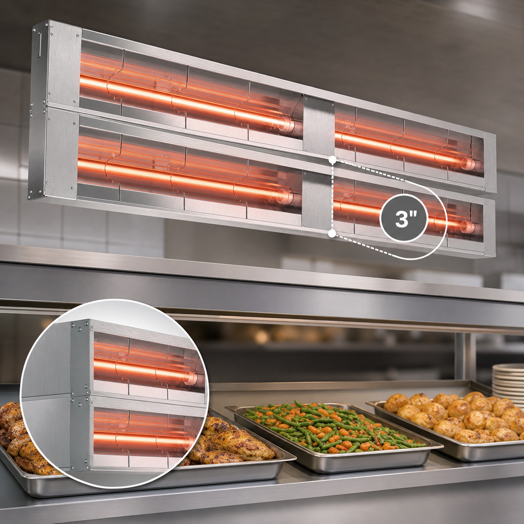 Double Heater Rod Housing