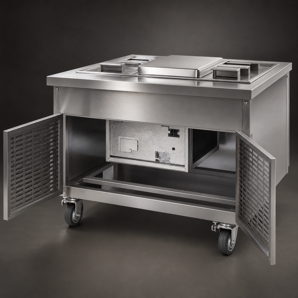 Heavy-Duty Stainless Steel Top