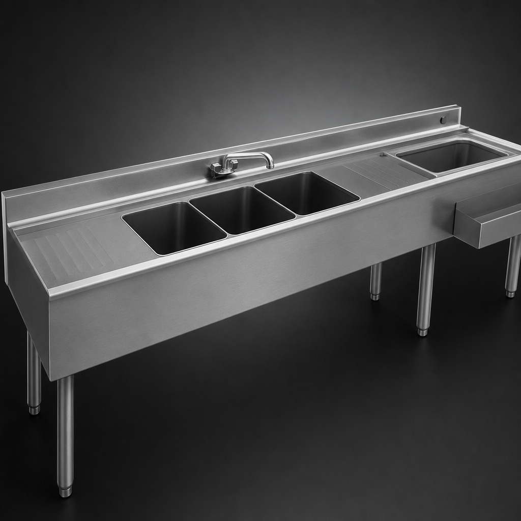 Three Sink Bowls
